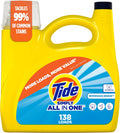 Simply Liquid Laundry Detergent, Refreshing Breeze Scent, All-In-One Detergent, 138 Loads, 173 fl oz