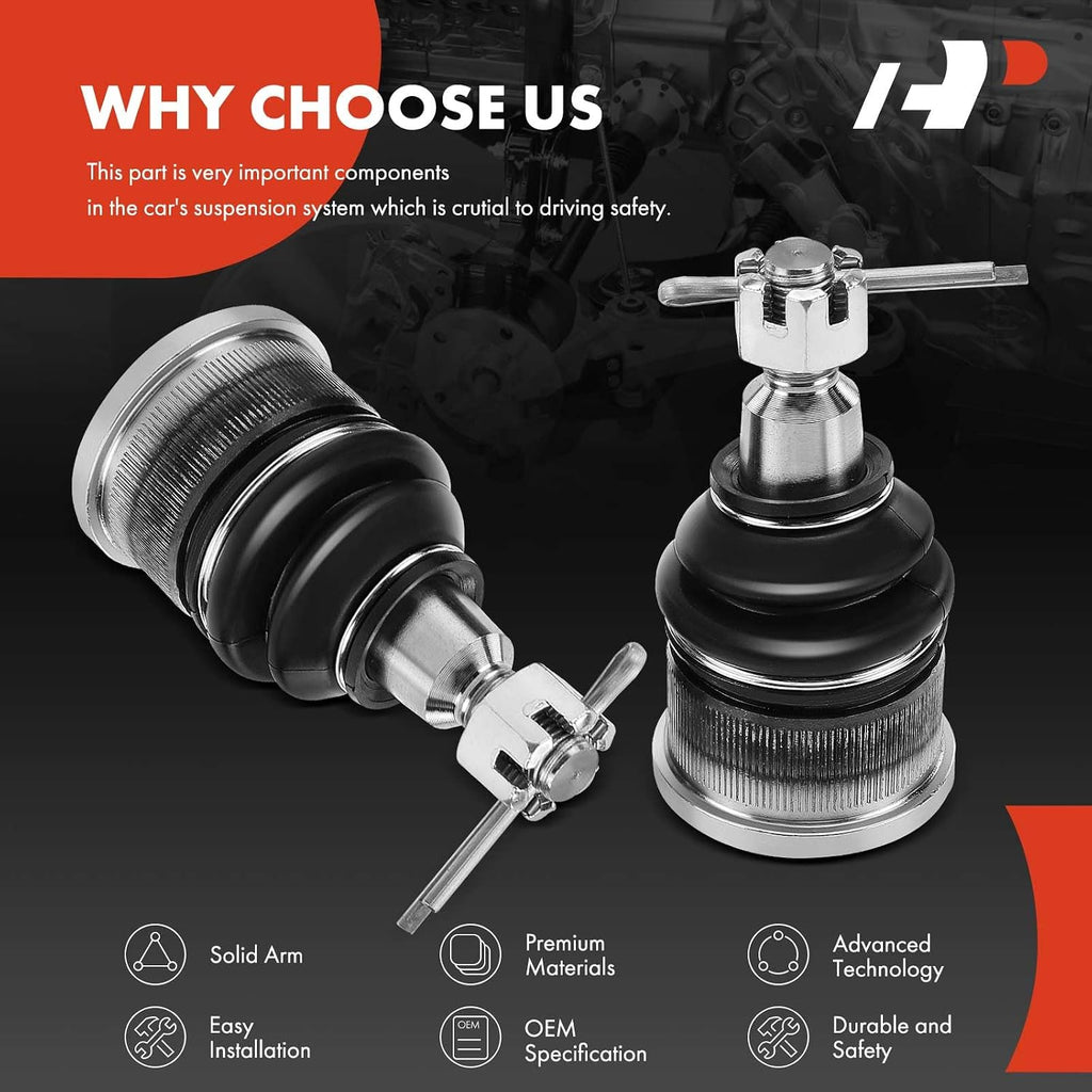 A-Premium Front Lower Ball Joint, Compatible with Honda, Acura