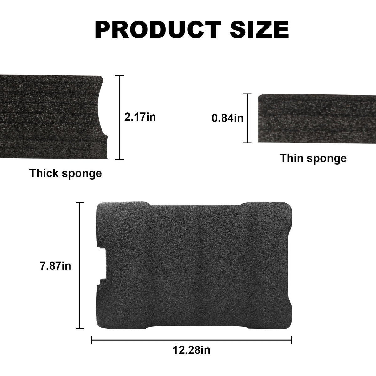 48-22-8435 Tool Box Foam Fits for Milwauke-e Packout Foam Inserts (one each for thin and thick)