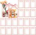 20 Pcs Clear Plastic Gift Bag with Die Cut Handle