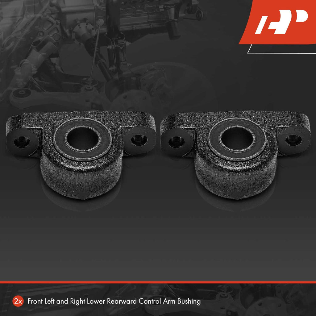 A-Premium 2PC Front Rearward Lower Control Arm Bushing Kit