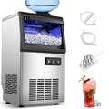 110LBS/24H Commercial Ice Maker Machine Under Counter/Freestanding