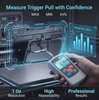 500N Digital Force Gauge, Trigger Pull Gauge for Tension & Compression Test