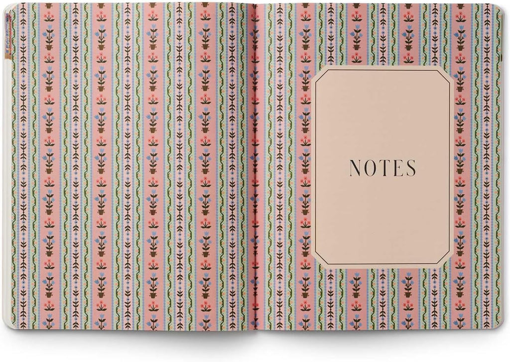 2027 12-Month Appointment Notebook, Includes Sections for Monthly Views and features Important Dates and Extra Notes