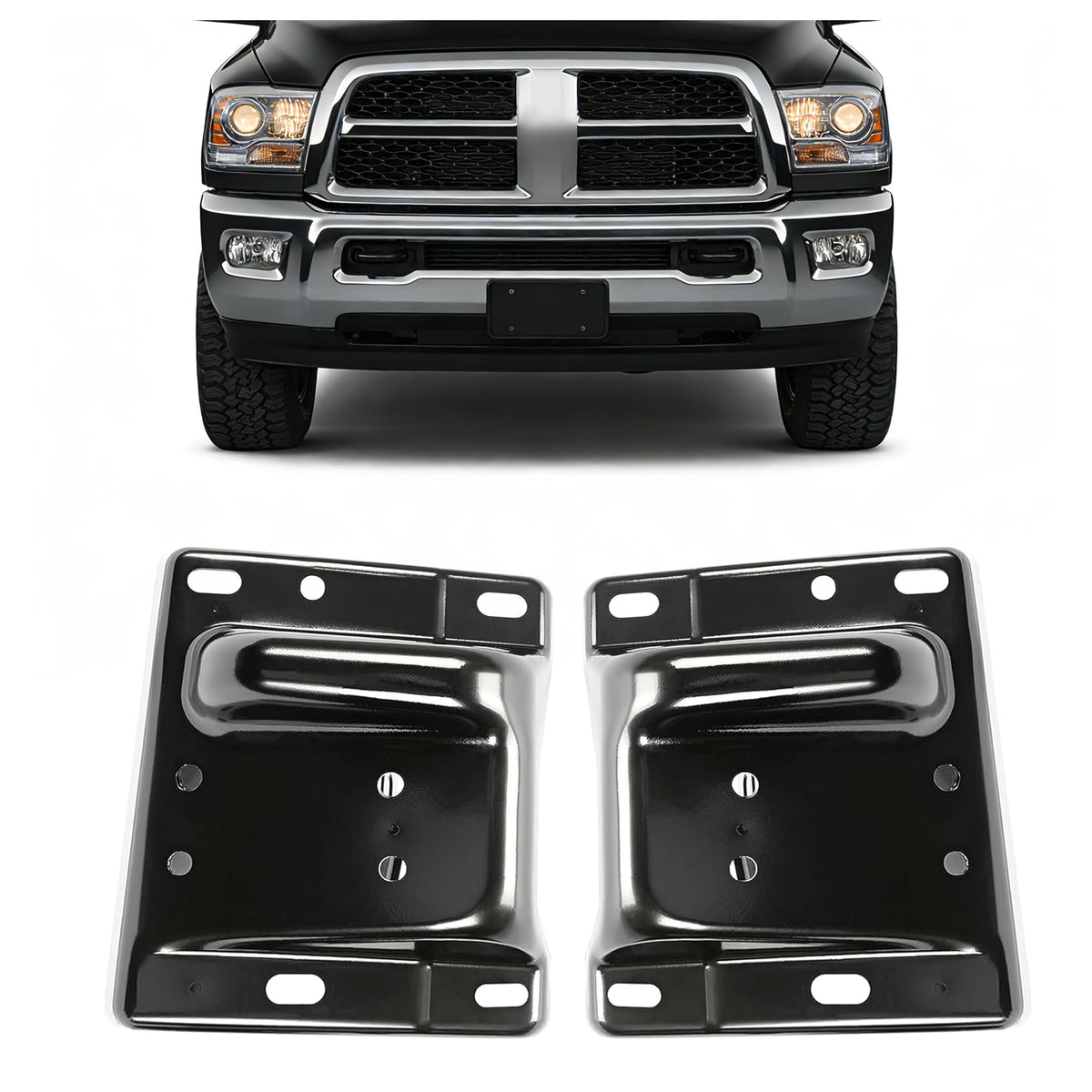 Kojem Bumper Mounting Bracket Compatible with 2002-2018 Ram