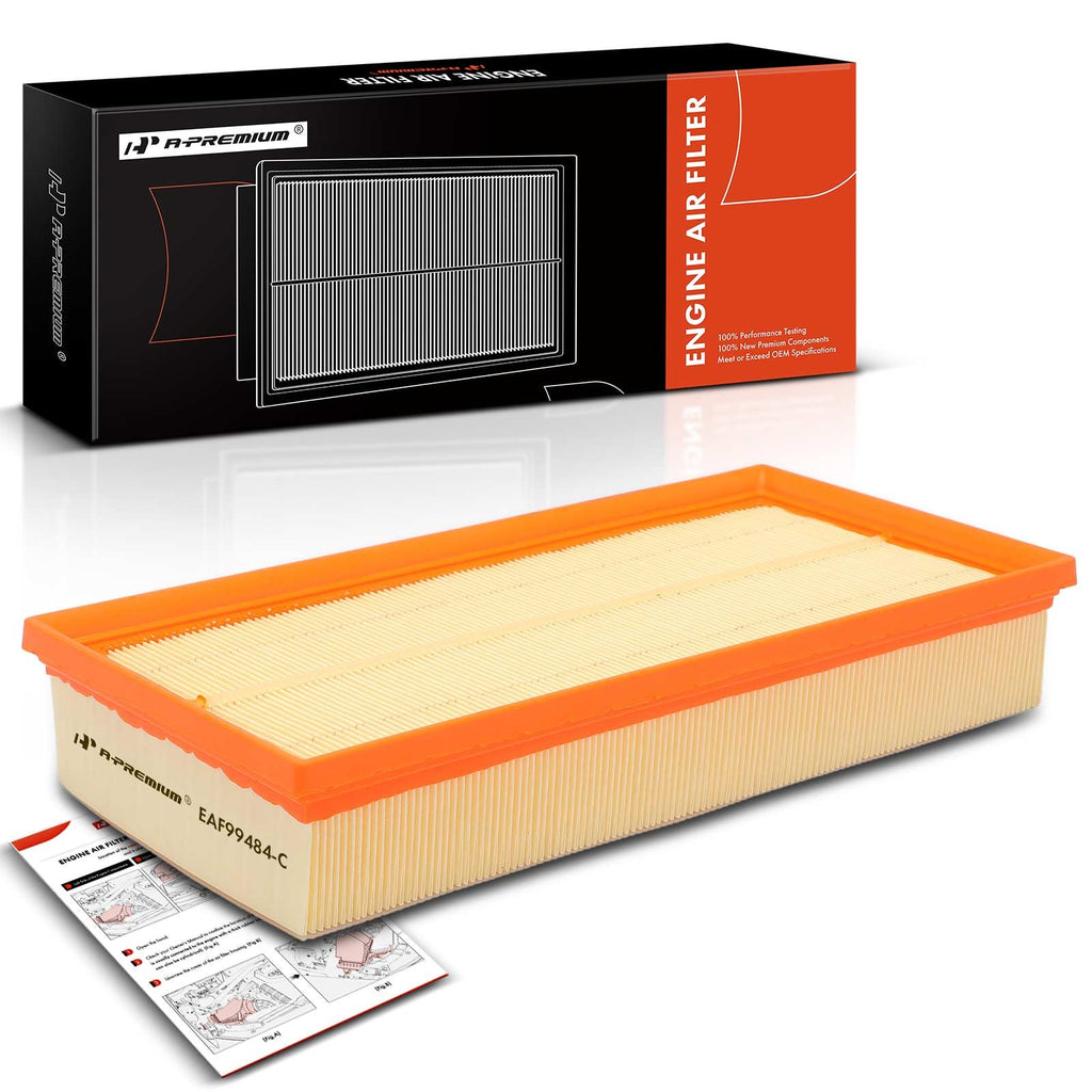 A-Premium Engine Air Filter Compatible with Land Rover Models