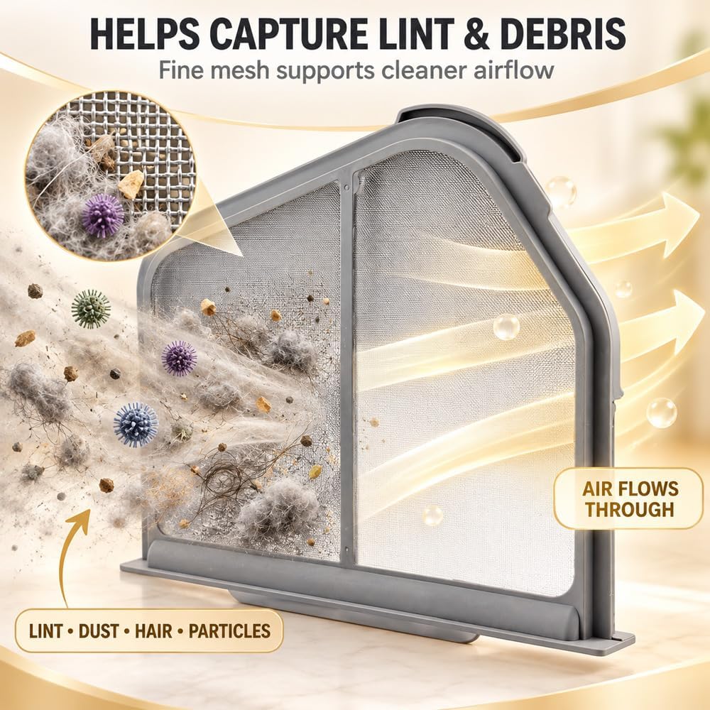 Dryer Lint Filter Replacement for Samsung DV484GTHASU/A1 2012–2014