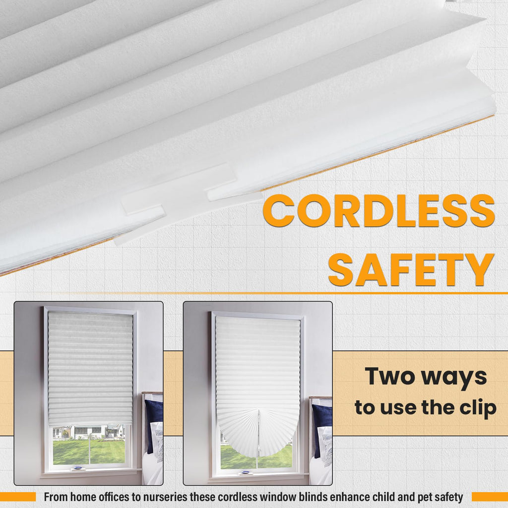 6 Pcs Temporary Blinds for Windows, 36 X 72 in