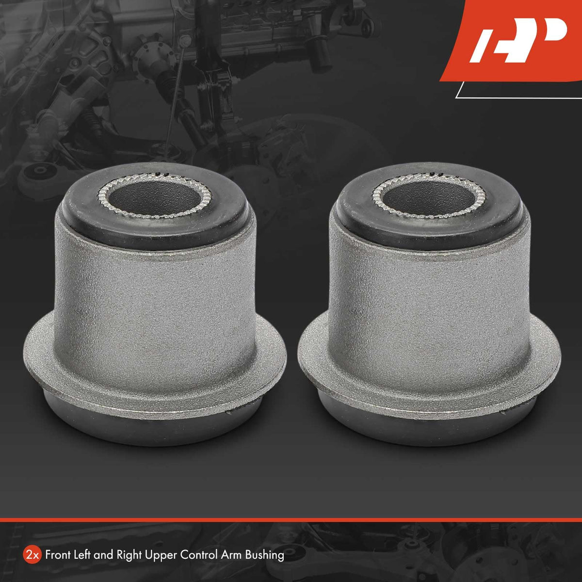 A-Premium 2 x Front Upper Control Arm Bushing Kit, Compatible with Dodge