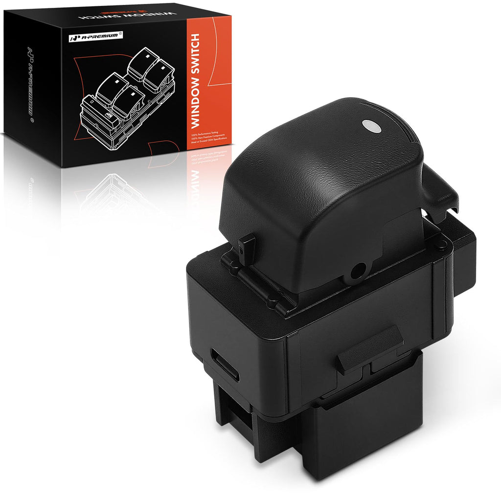 A-Premium Power Window Switch Compatible with Chevrolet Malibu 2009 2010 2011 2012, Front Right Passenger Side