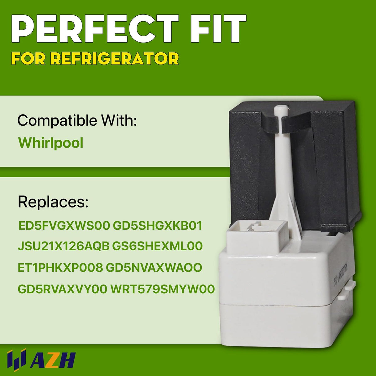 Refrigerator Compressor Start Relay and Capacitor for Whirlpool ED5FVGXWS00