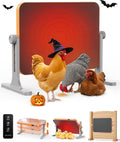 Multi-Angle Chicken Coop Heater 200W Smart Brooder Remote Control