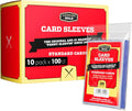 Penny Sleeves for Trading Cards - 1000 Count Standard Size | Crystal-Clear Soft Plastic, Acid-Free, PVC-Free, Fits
