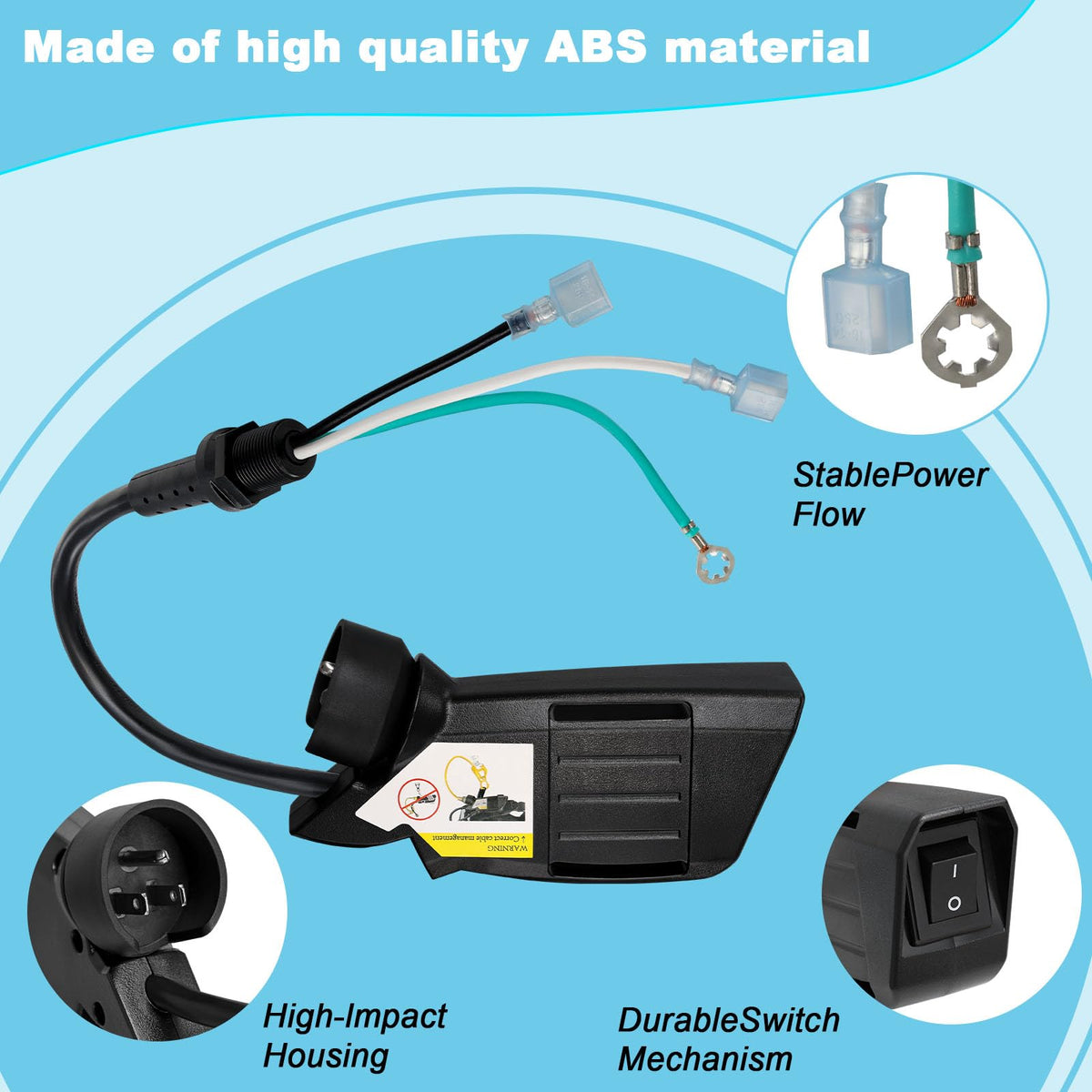 836225 Switch Box Full Assembly for ProTeam Super Coach Pro 10&Pro 6 Vacuum
