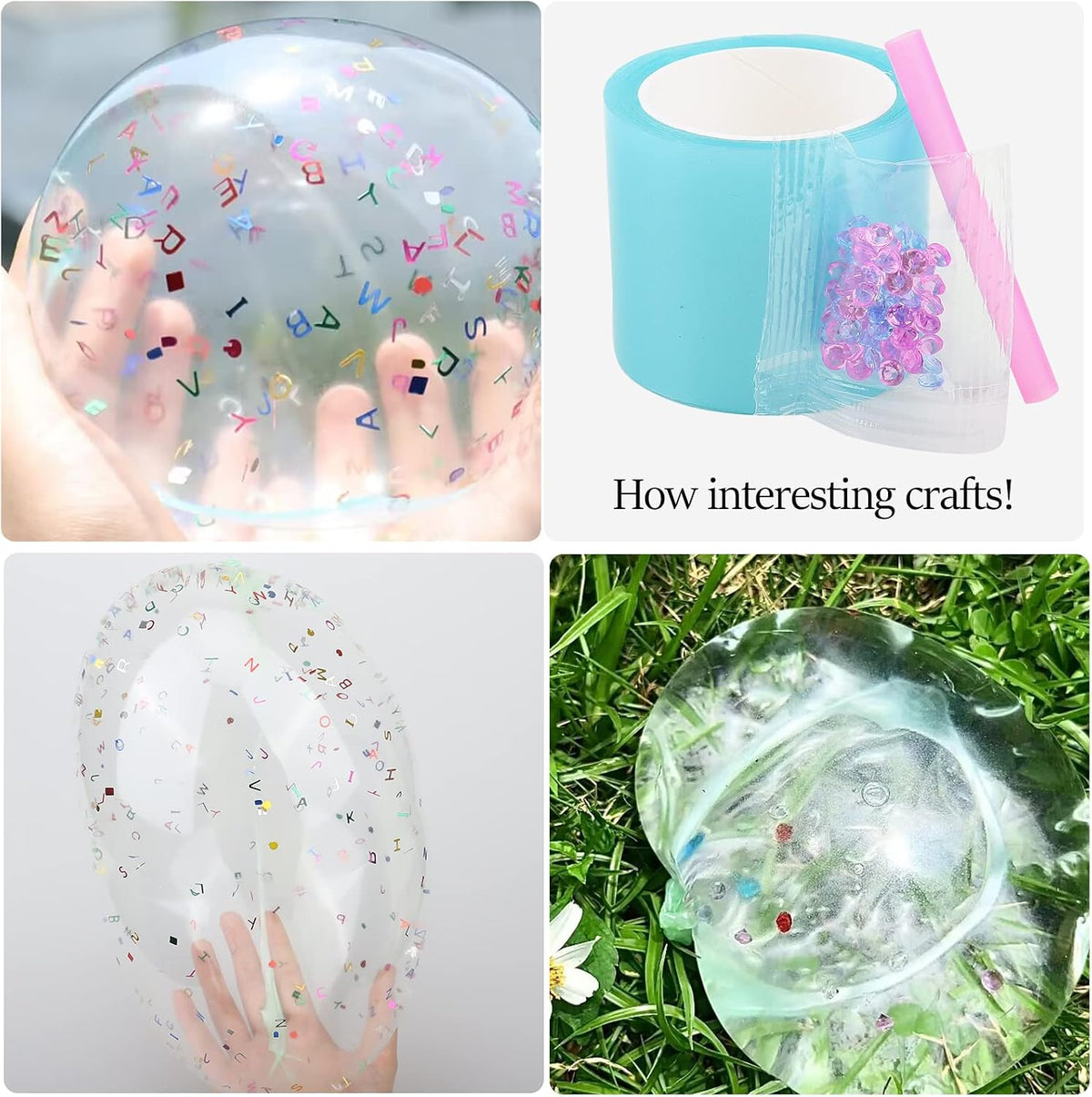 Nano Tape for Bubble Kit 6 Pcs Colorful Double Sided