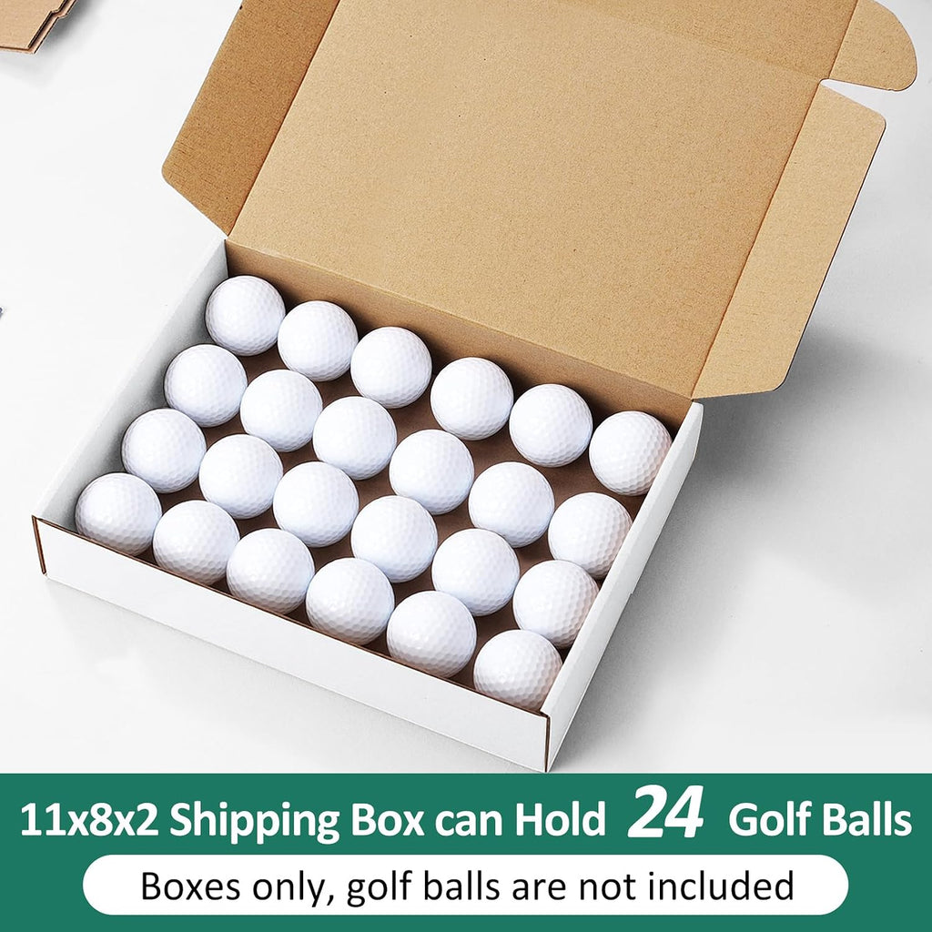 11x8x2" White Shipping Boxes Corrugated Box Mailers 20 Pack Cardboard Shipping Boxes for Small Business, Mailing
