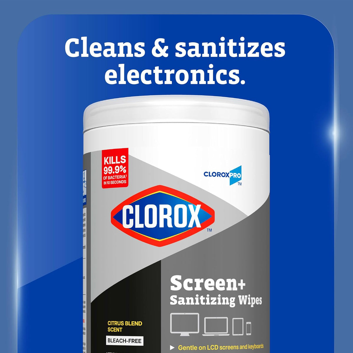Disinfecting Wipes for Electronics, Citrus Blend Scent, 75 ct.