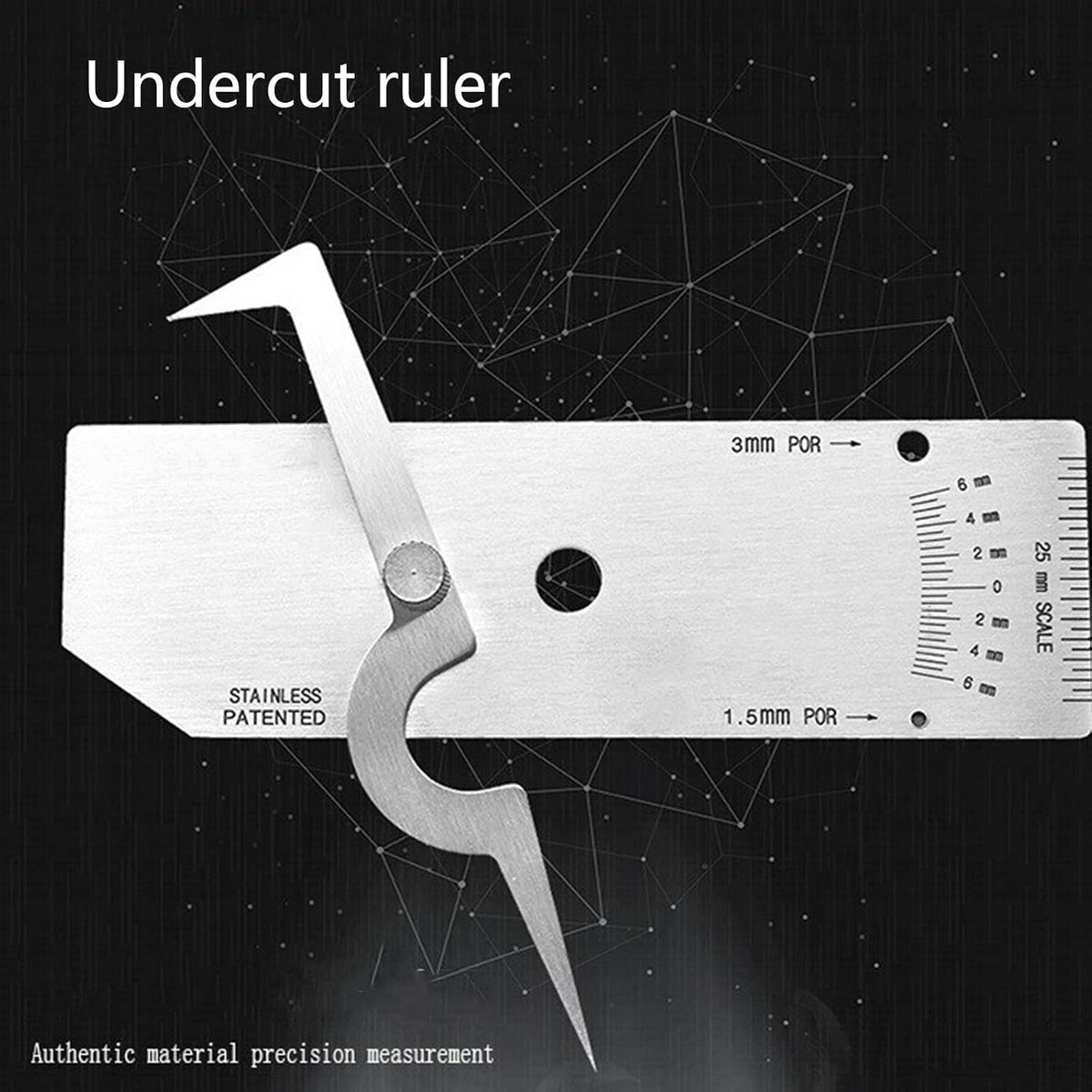 High-Precision Depth Guage Height Gauge Weld-Gage Biting for Router-Table Height Undercut Woodworking