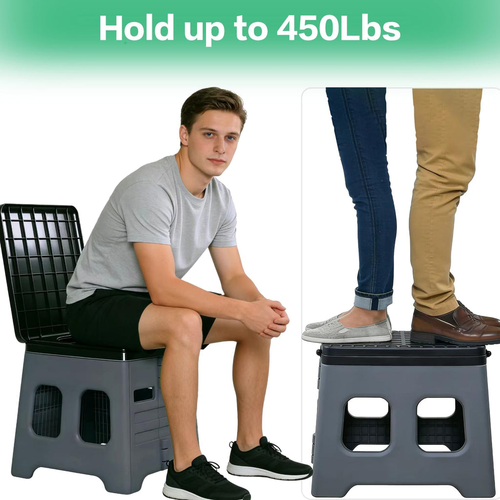 Portable Camping Toilet for Adults - Portable Folding Toilet with Lid,Travel Portable Potty for Adults,Porta Potty