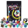 Mystery Dice Set, RPG Dice Set of 7 Polyhedral Dice