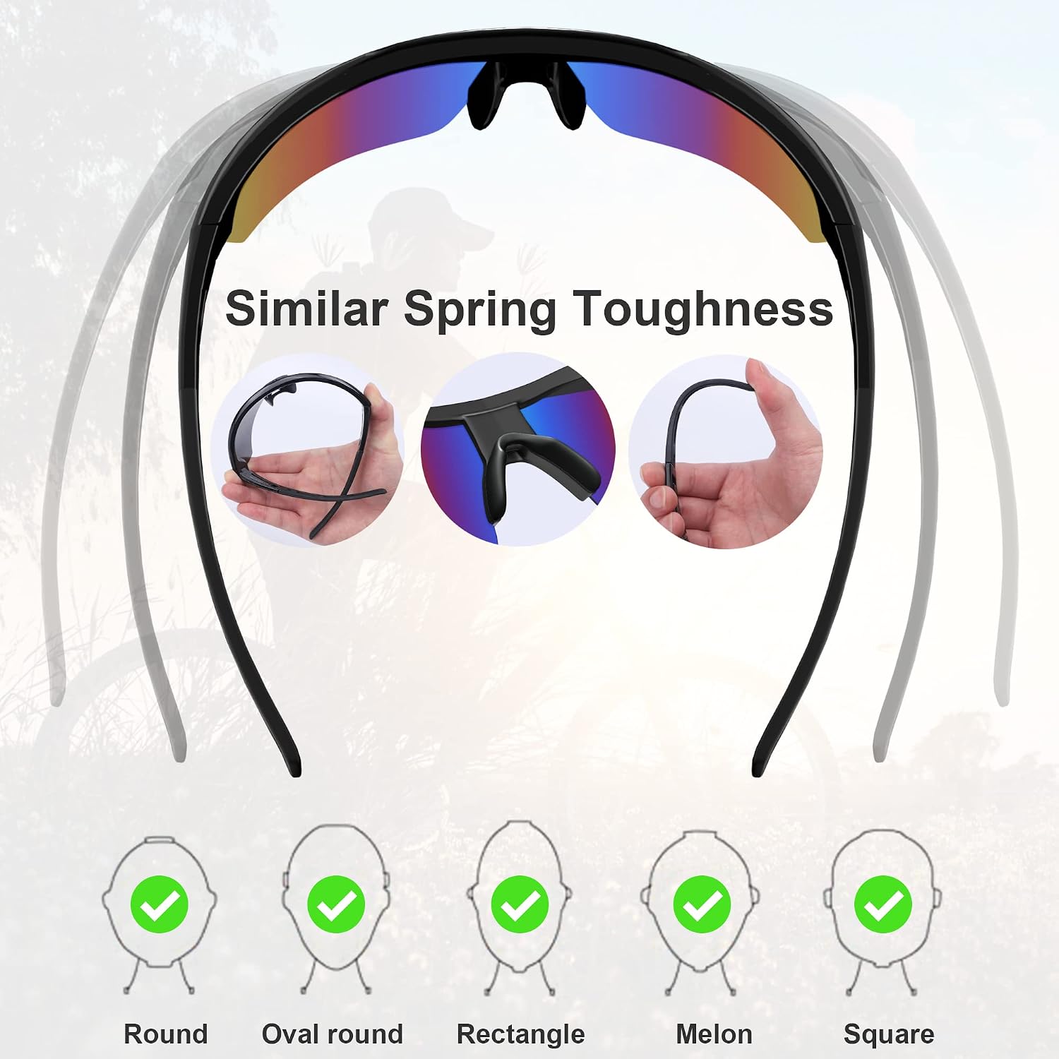 Tinted Safety Glasses for Men Women, Safety Goggles Impact Resistant, ANSI Z87.1+ UV400 Eye Protection, Anti Scratch