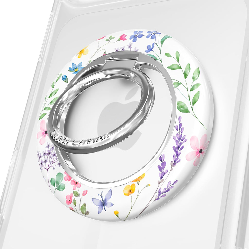 Compatible with MagSafe Phone Grip 2.0 | Cute Magnetic Ring Holder | Finger Loop Kickstand | Pop On Accessory for