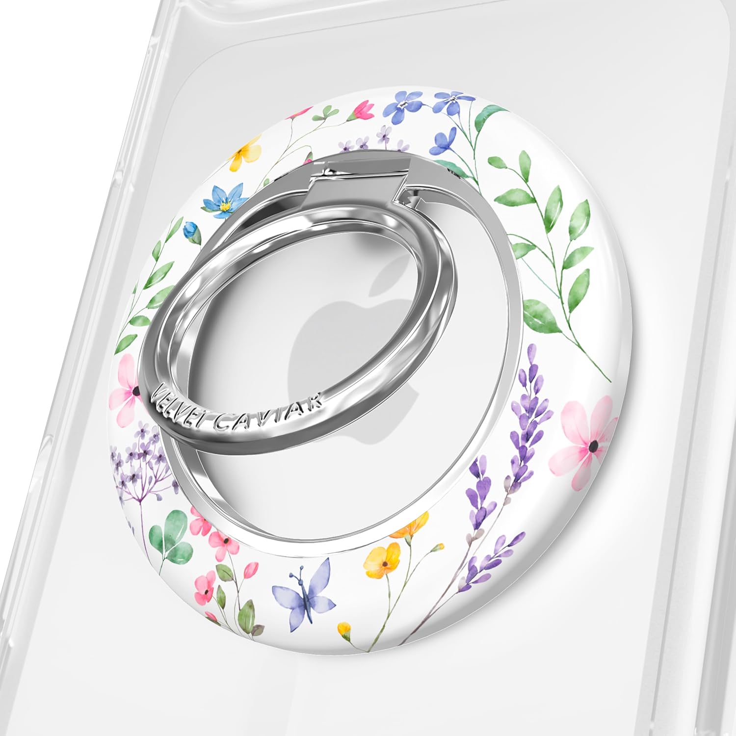 Compatible with MagSafe Phone Grip 2.0 | Cute Magnetic Ring Holder | Finger Loop Kickstand | Pop On Accessory for