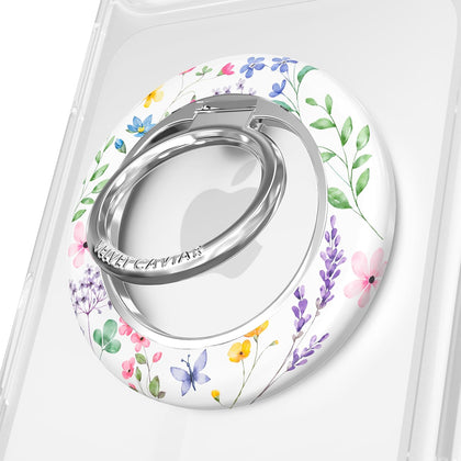 Compatible with MagSafe Phone Grip 2.0 | Cute Magnetic Ring Holder | Finger Loop Kickstand | Pop On Accessory for