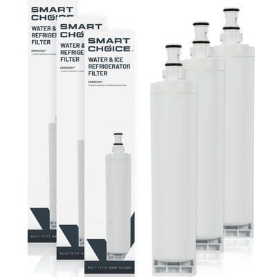 EDR5RXD1 Refrigerator Water Filter Replacement 3 Pack Compatible with Whirlpool, Maytag, KitchenAid, JennAir Reduces