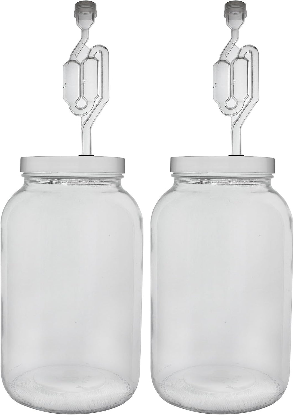 Star San 16 Ounce Brew Sanitizer and FastRack One Gallon Wide Mouth Jar Fermentation Kit (Set of 2)