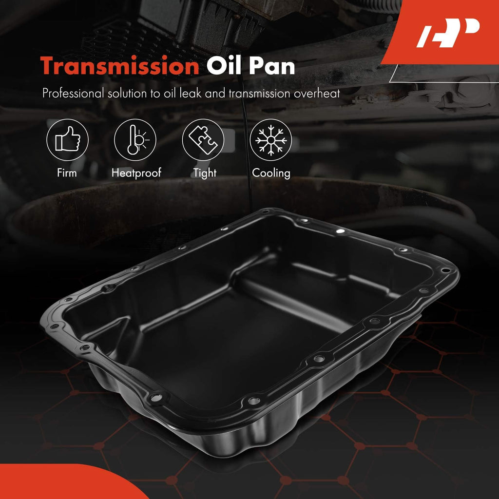 A-Premium Transmission Oil Pan Sump with Drain Plug