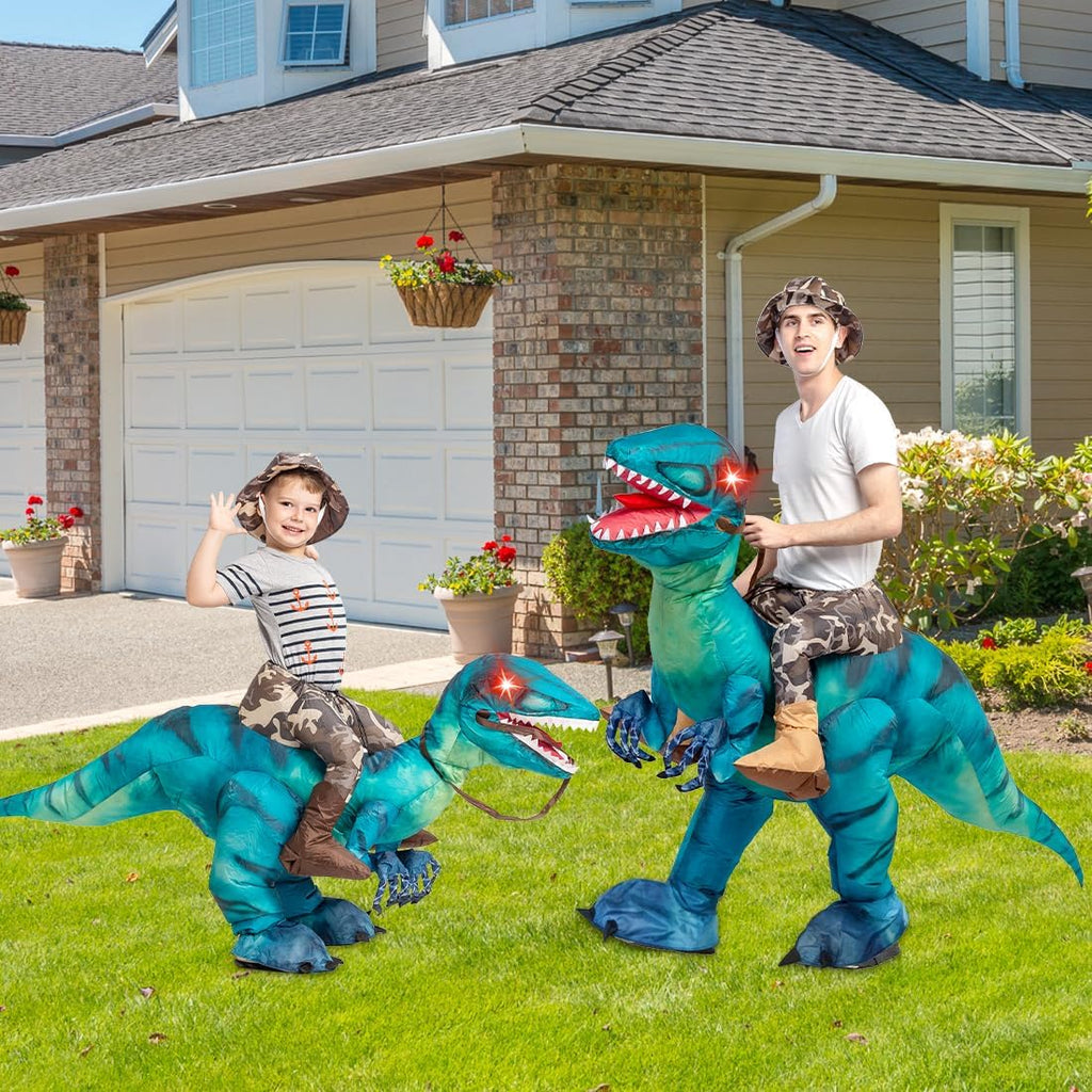 Inflatable Dinosaur Costume for Kids Halloween Costumes Boys Girls Funny Blow up Costume for Halloween Party Cosplay…