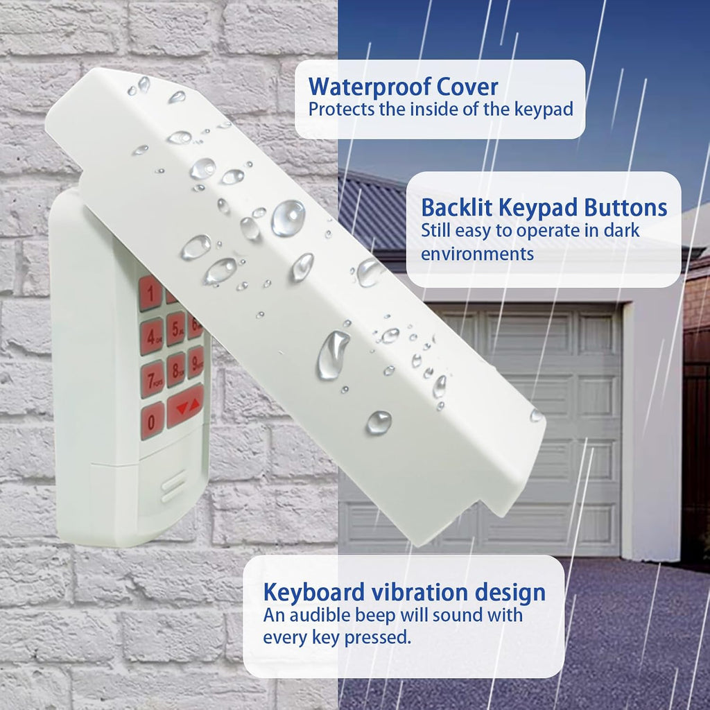 Garage Keypad Compatible with Genie Garage Door Opener Keypad