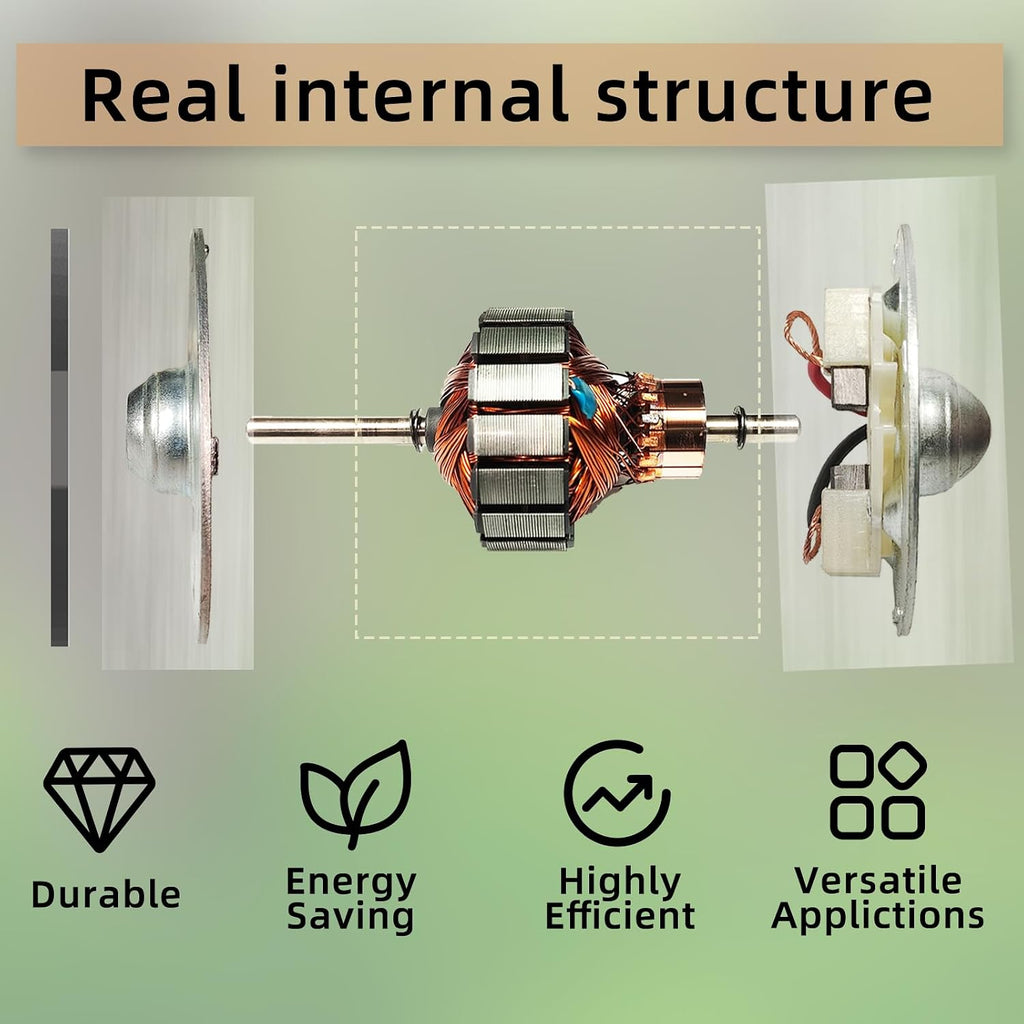 6-12V Motor Deer Feeder Motor 1/4" Drive Shaft for Game Feeders Durable Efficient Versatile Deer Feeder Motor Device