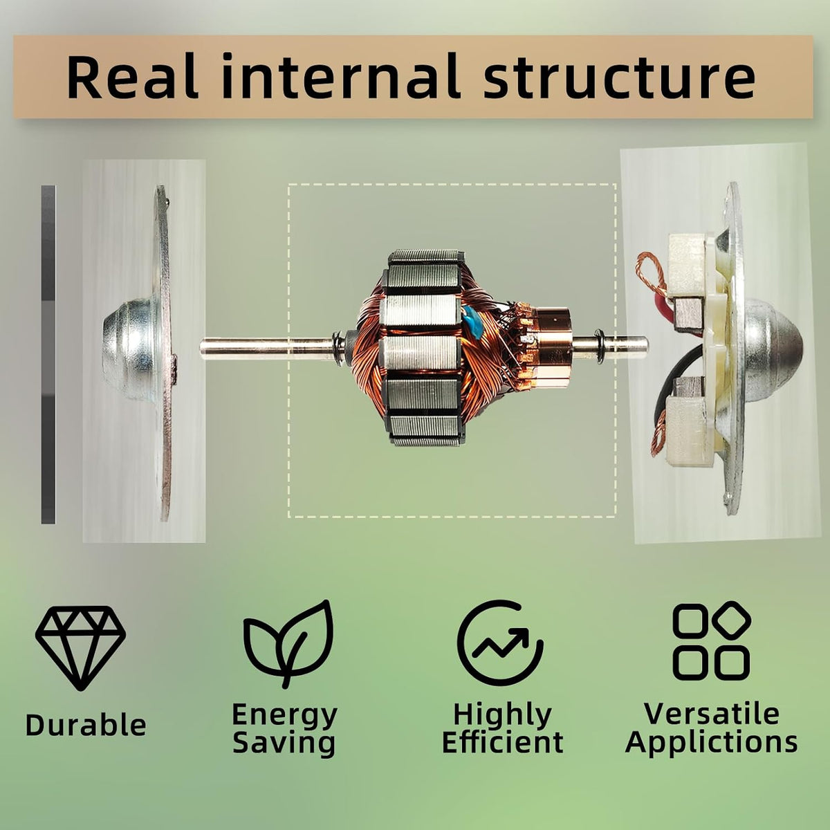 6-12V Motor Deer Feeder Motor 1/4" Drive Shaft for Game Feeders Durable Efficient Versatile Deer Feeder Motor Device