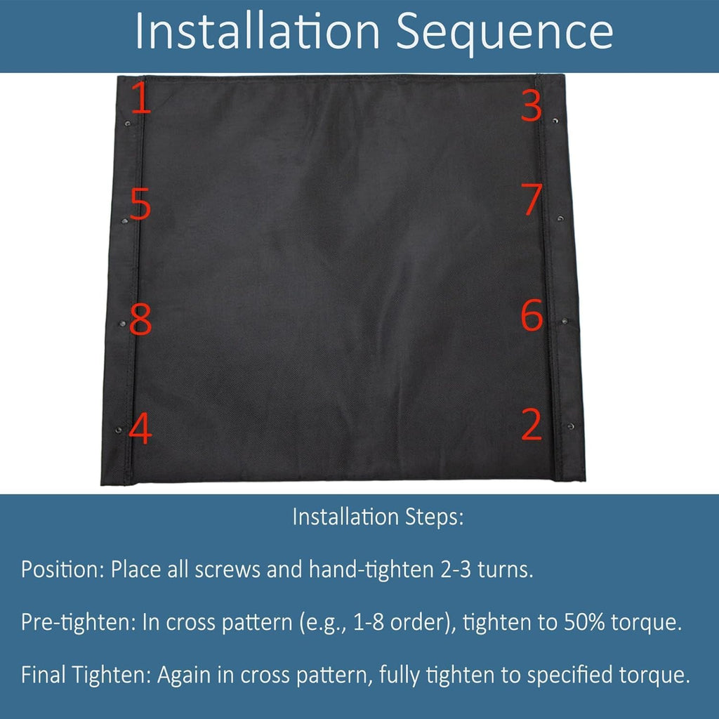 Wheelchair Replacement Seat Upholstery, 18 x 16 inches, Nylon, Universal Fit