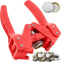 Bottle Capper Including 120 Free Caps for Home Brew Beer Making or Lemonade Glass Bottles - Easy to Cap