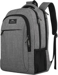 Travel Laptop Backpack, Business Anti Theft Slim Sturdy Laptops Backpack Personal Item Bag, Water Resistant College
