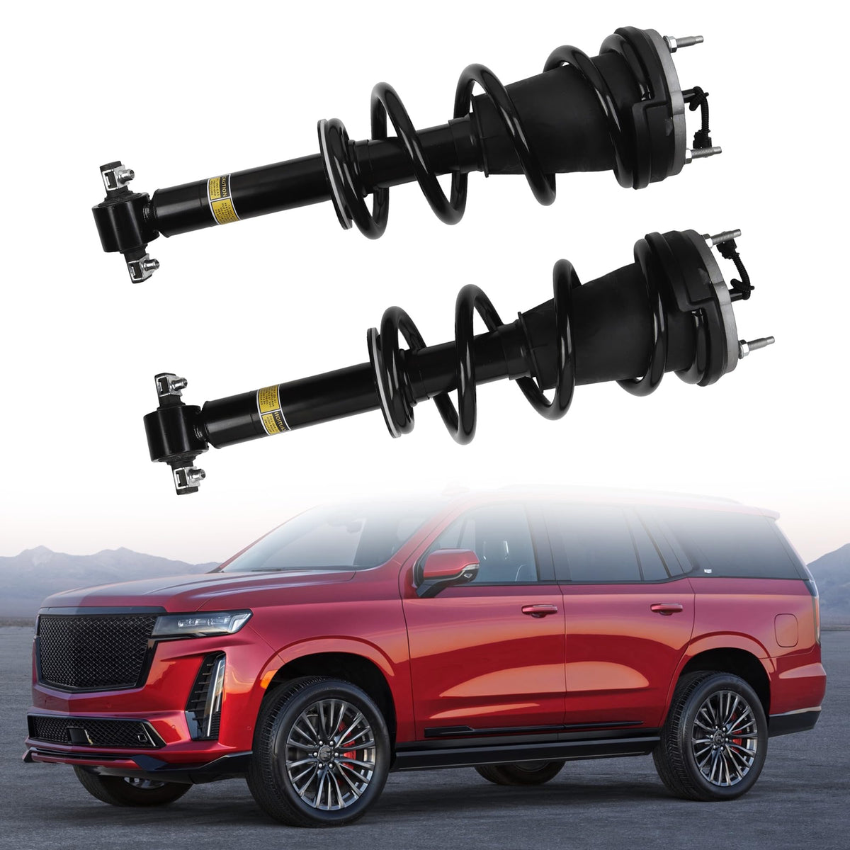 Dasbecan 2Pcs Front Struts Assembly Compatible With Cadillac Escalade 21-24