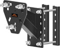 Trailer Spare Tire Mount, Boat Spare Tire Mount for Utility Trailer, Powder Coat Spare tire Carrier, Fits Most 4 & 5