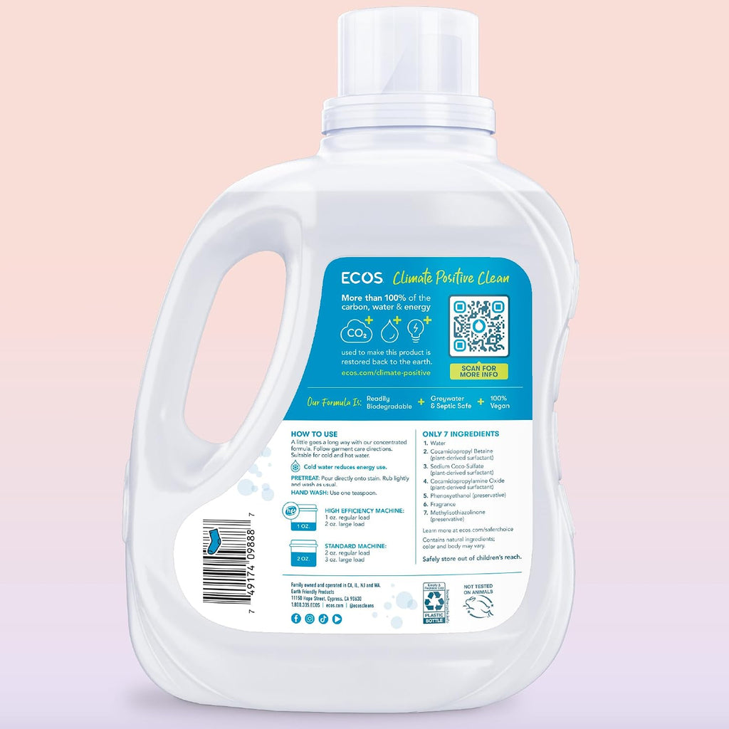 Laundry Detergent Liquid, Magnolia Lily, 100 Fl Oz (Pack of 2)