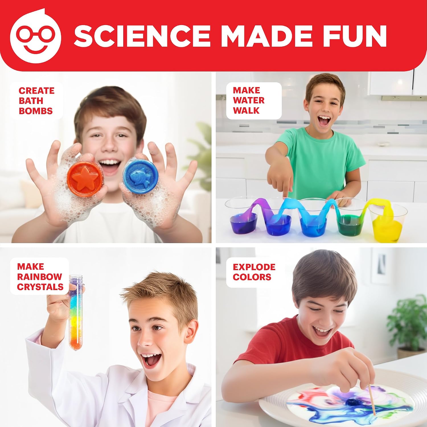 Ultimate Science Experiments Kit for Kids Ages 8+ | Science Kits for Kids Ages 8-12, 135+ Experiments, Birthday Gift