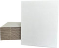 50 Packs 6x9 inches Rigid Corrugated Cardboard Sheets