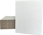 50 Packs 6x9 inches Rigid Corrugated Cardboard Sheets
