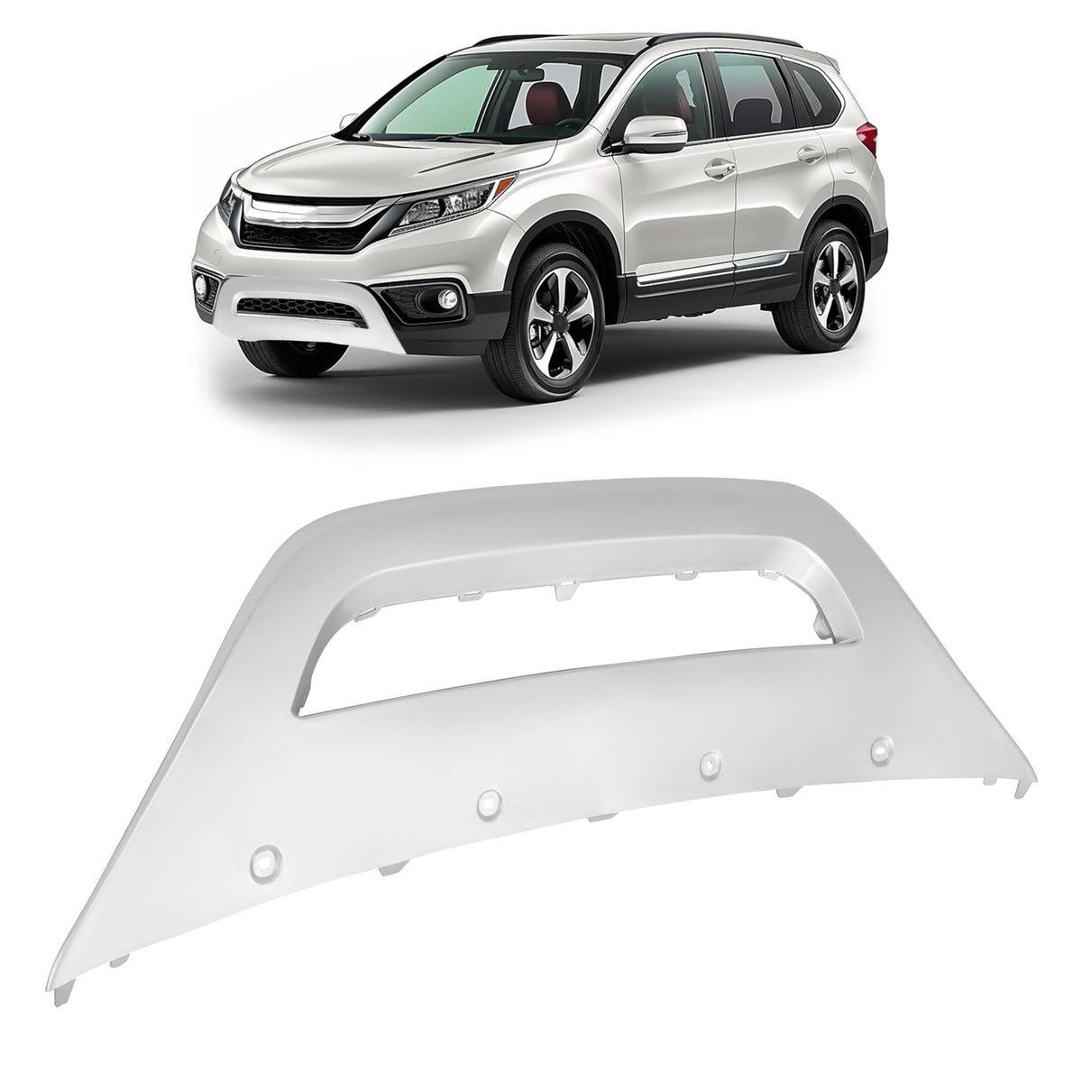 JMTAAT Bumper Valance Compatible with 2015-2016 CRV CR-V