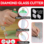34Piece Stained Glass kit,Stained Glass Grinder&Automatic Water Filling