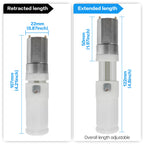 XUNKUANER 3.7V 15mm Stroke Mini Reciprocating Linear Actuator