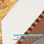 4 x 120 ft House Wrap, White