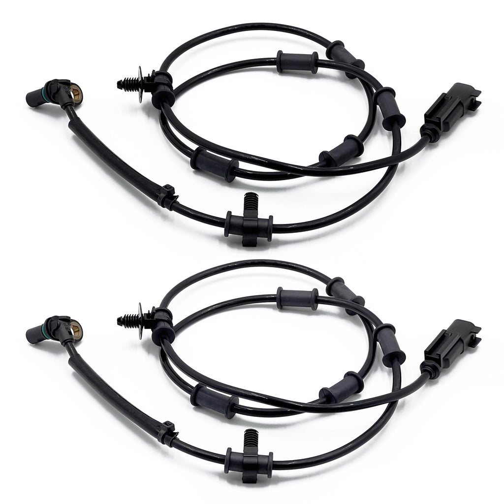 2Pcs Front Left and Right ABS Wheel Speed Sensor Compatible with Dodge 2009