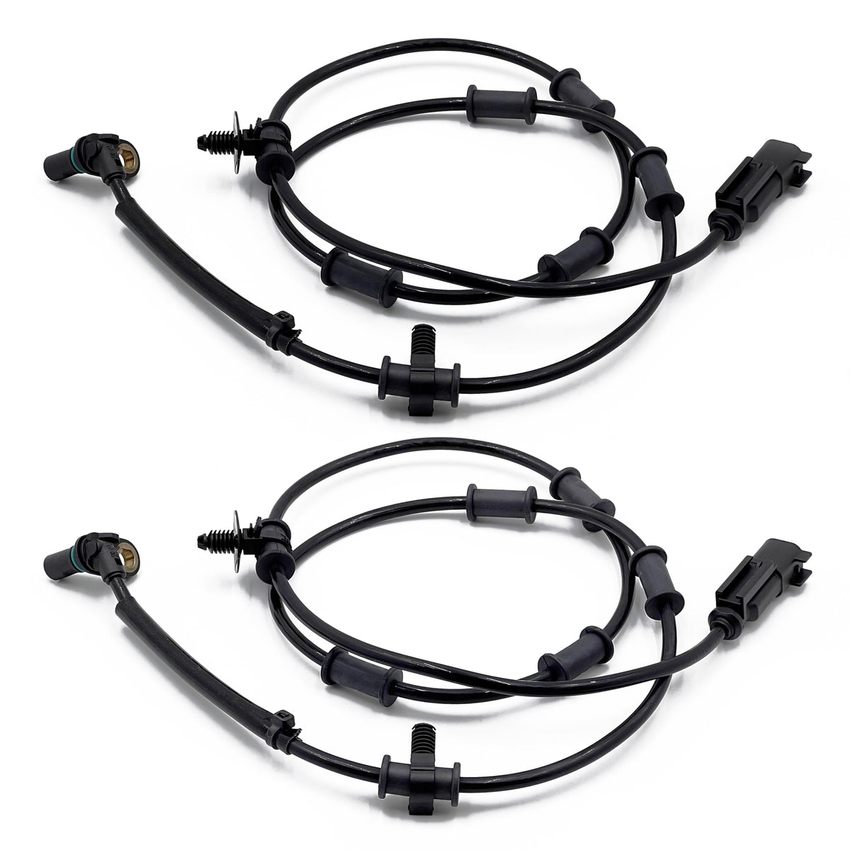2Pcs Front Left and Right ABS Wheel Speed Sensor Compatible with Dodge 2009